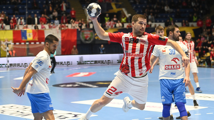 VIDEO | Dinamo - Wisla Plock 32-27. ”Dulăii” sunt foarte aproape de play-off-ul Ligii Campionilor la handbal