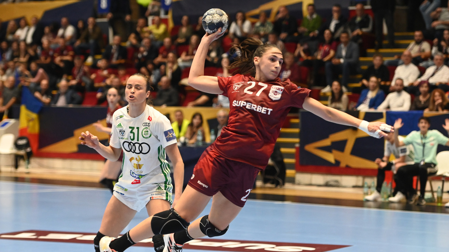 VIDEO ǀ Storhamar - Rapid 29-36. Giuleştencele mai bifează o victorie în Liga Campionilor la handbal