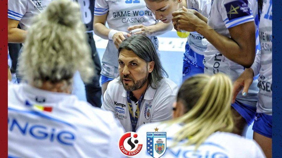 VIDEO ǀ Esbjerg - CSM Bucureşti, 32-28! Proaspăta campioană a României păstrează şanse mici să se califice în Final Four
