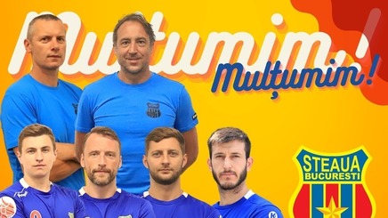 Steaua Bucureşti s-a despărţit de antrenorii Mihăilă şi Laufceac, plus patru jucători