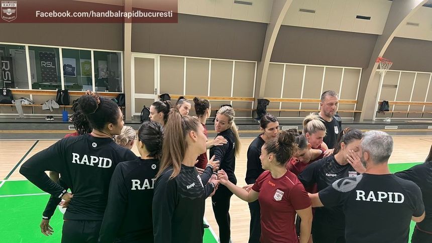 Rapid Bucureşti - Ikast 36-39, în meci amical la turneul Generation Handball