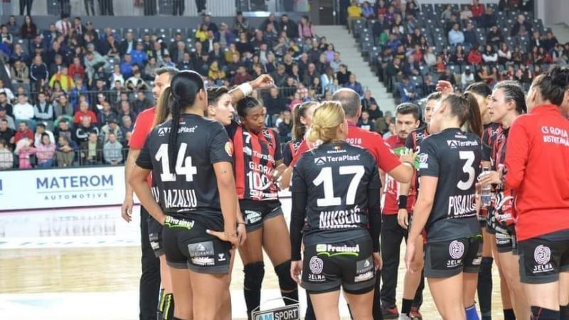 Gloria Bistriţa a fost aproape de un rezultat mare cu CSM Bucureşti, în Liga Naţională de Handbal