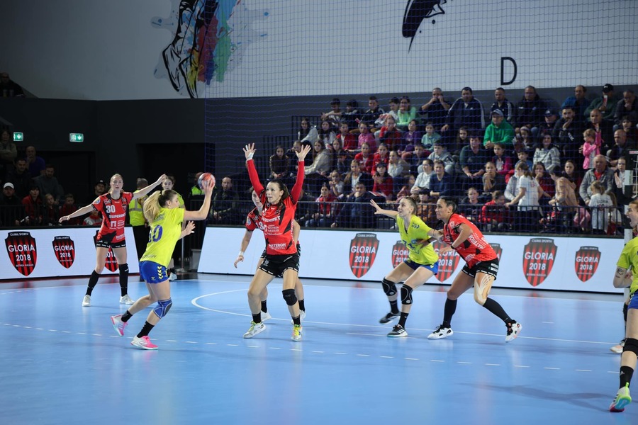 VIDEO | Gloria Bistriţa începe cu dreptul aventura în European League! Victorie acasă în faţa polonezelor de la MKS Lublin