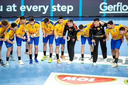 Handbal masculin | România, victorie cu Cehia în ultimul meci din grupă de la CE de tineret
