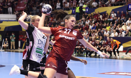 VIDEO | Rezultat mare pentru Rapid în Liga Campionilor la handbal feminin