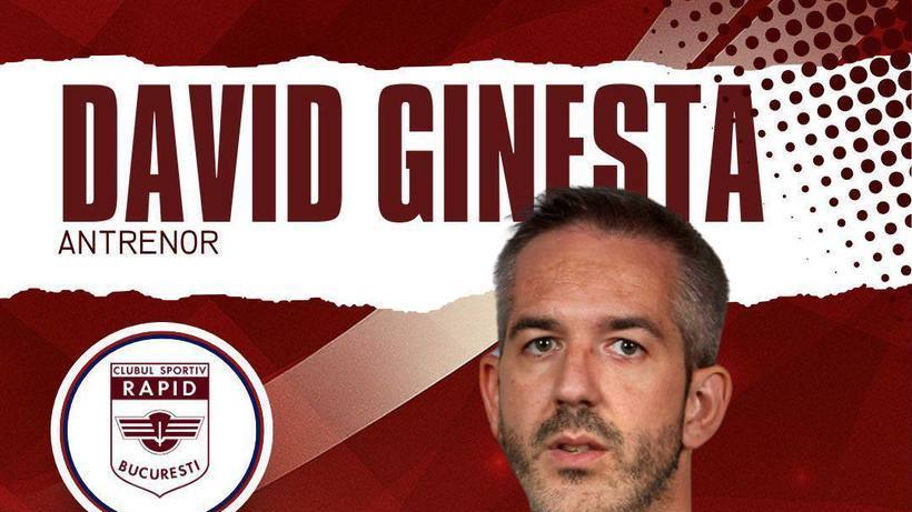 David Ginesta nu mai este antrenorul vicecampioanei Rapid Bucureşti