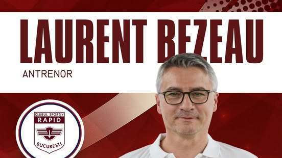Laurent Bezeau va fi noul antrenor principal al echipei feminine de handbal Rapid Bucureşti