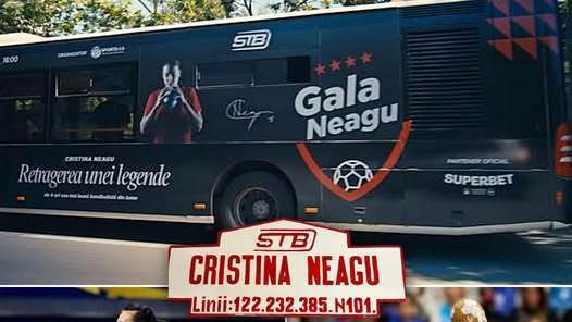 STB anunţă redenumirea staţiei Gârleni în ”Cristina Neagu”, în semn de omagiu pentru una dintre cele mai bune handbaliste ale lumii