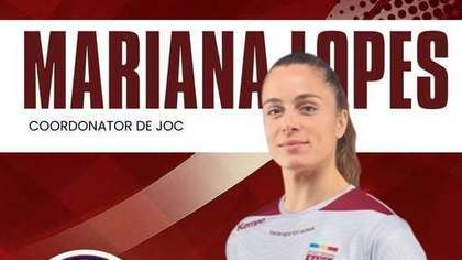 Portugheza Mariana Lopes va evolua la Rapid