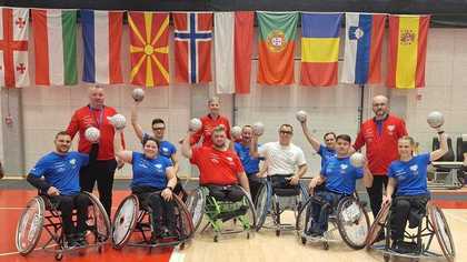 România, locul 7 la Campionatul European de handbal în scaun cu rotile