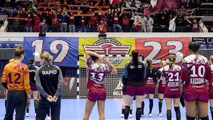 VIDEO | Lokomotiva Zagreb - Rapid 28-28. Croatele au marcat la ultima aruncare