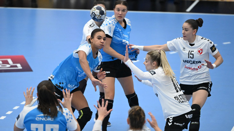 VIDEO | Podravka - CSM Bucureşti 28-33. ”Tigroaicele” bat fără prea mari emoţii