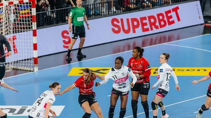 VIDEO | Gloria Bistriţa - Brest 35-36. Calificarea în Final Four se decide la retur