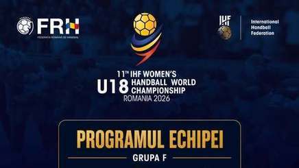 România, gazda Campionatului Mondial de Handbal U18 între 29 iulie - 9 august, în patru oraşe