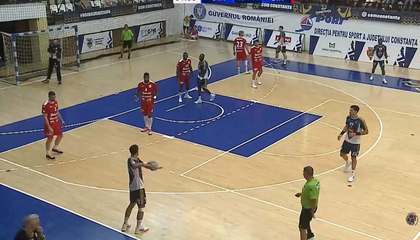 Dinamo Bucureşti, victorie la limită cu CSM Constanţa în primul meci al sezonului din Liga Naţională