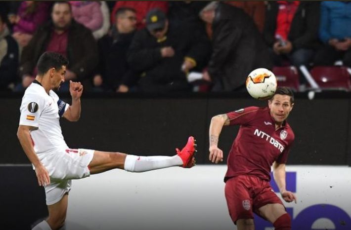 VIDEO | CFR Cluj - Sevilla 1-1. Calificarea se joacă în Andaluzia