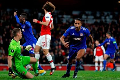 Şocul serii în Europa League: Arsenal, eliminată de Olympiakos chiar la Londra! Rezultatele complete ale „16-imilor”