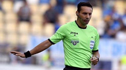 FRF a lămurit situaţia arbitrului Sebastian Colţescu, suspendat de UEFA