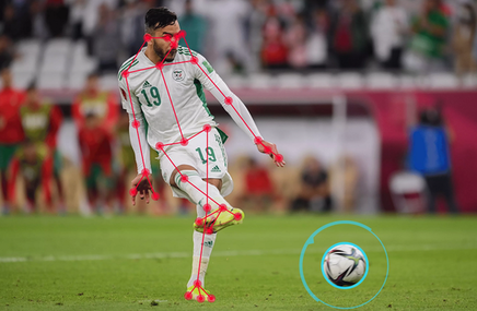 Tehnologia semiautomată de detectare a ofsaidului, folosită la Cupa Mondială din Qatar