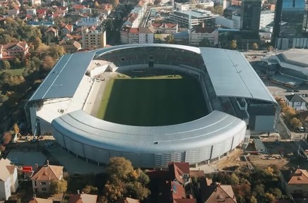 Primul meci internaţional care se va juca pe noua arenă din Sibiu