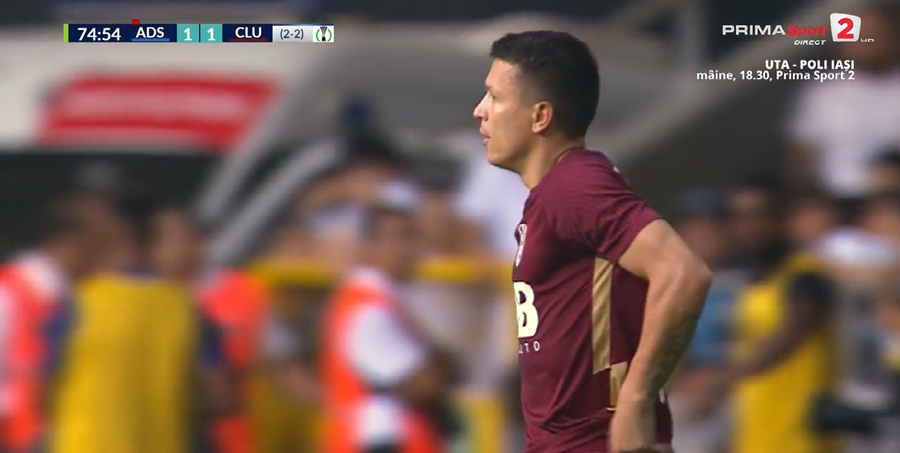 Konoplyanka a debutat la CFR Cluj! Câştigătorul de Europa League nu a impresionat la debut