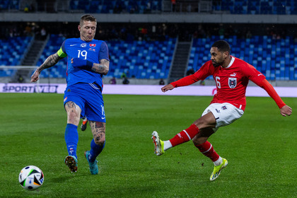 VIDEO | Slovacia - Austria 0-2. Gol fabulos reuşit de Christoph Baumgartner în secunda 6!