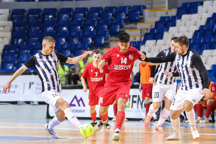 La fotbal în sală suntem în Liga Campionilor! United Galaţi, victorie la primul meci din grupe