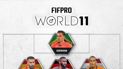 FIFPRO World 11, fără Messi pentru prima dată după 17 ani. Domină Real Madrid şi Manchester City