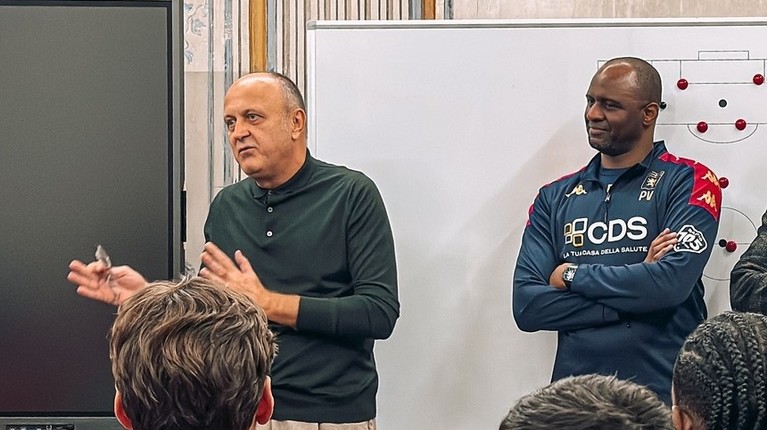 FOTO | Imagini de senzaţie! Ce a spus Patrick Vieira după venirea lui Dan Şucu la Genoa