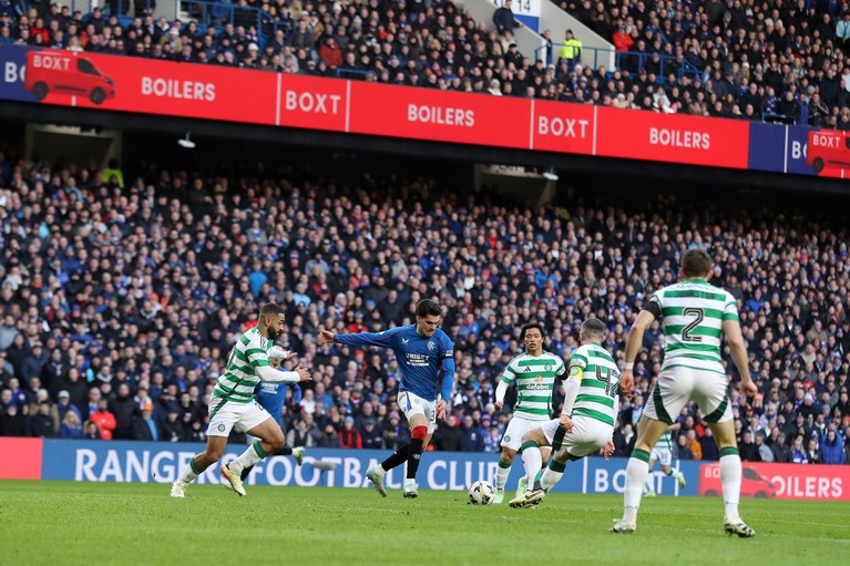 Rangers nu a avut nicio emoţie cu Celtic! Ianis Hagi a marcat în "Old Firm Derby"