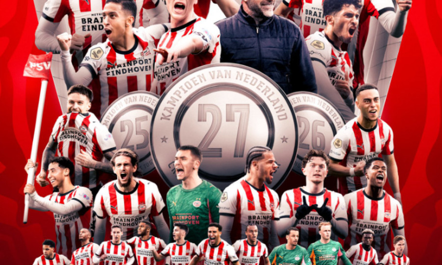 Dennis Man e campion cu PSV în Olanda!