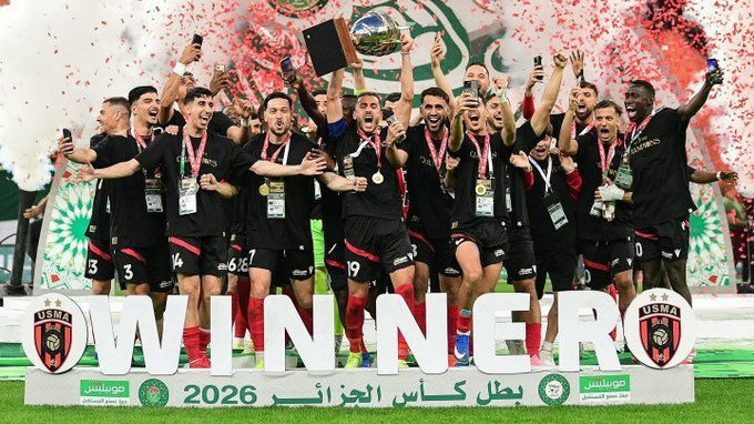 USM Alger a câştigat Cupa Confederaţiei CAF, echivalentul african al Ligii Europa