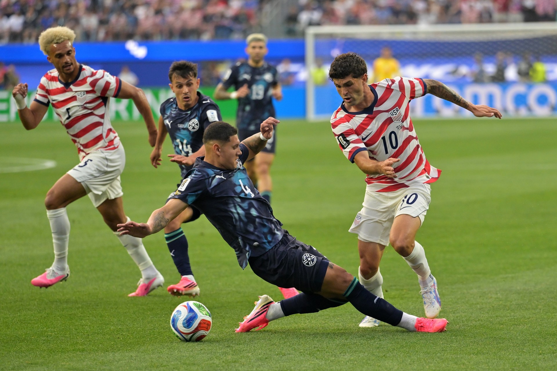 SUA - Paraguay 4-1! Americanii debutează la Cupa Mondială cu un succes categoric