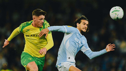 Manchester City a zdrobit-o pe Norwich şi s-a calificat în turul al patrulea al Cupei Ligii Angliei