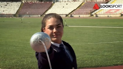 VIDEO | Scrimera Amalia Tătăran s-a "înrolat": "Am o afinitate pentru haina militară". Reportaj Look Sport LIVE