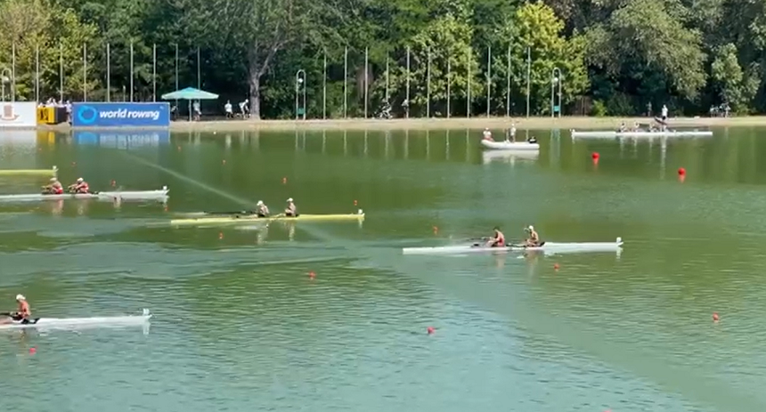 Canotajul românesc e la mare nivel! Medalie de aur la dublu rame masculin, la Campionatele Mondiale de juniori de la Plovdiv