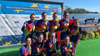 Canotaj, CE U23: Simona Radiş, campioană olimpică la Tokyo, a câştigat şi aurul european la simplu vâsle
