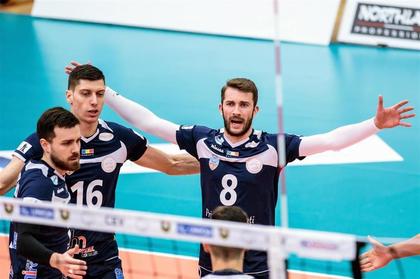 Arcada Galaţi a ratat calificarea în turul secund al Ligii Campionilor la volei masculin