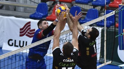 SCM Zalău, a doua semifinalistă a Cupei României la volei masculin
