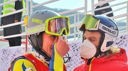 Maria Constantin a ratat o poartă în slalomul olimpic şi a fost nevoită să abandoneze