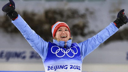 Marte Olsbu-Roiseland, aur în sprintul feminin la biatlon. Reprezentanta României a terminat pe locul 71