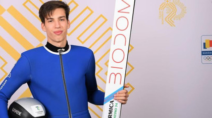 Veşti grozave de la Beijing! Daniel Cacina s-a calificat în manşa principală a competiţiei pe trambulină normală, la sărituri cu schiurile