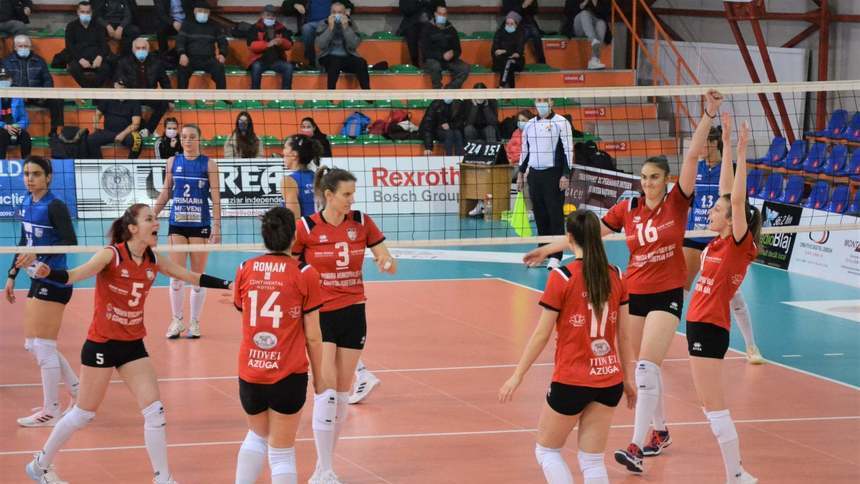 Volei Alba Blaj s-a calificat în semifinalele CEV Cup la volei feminin