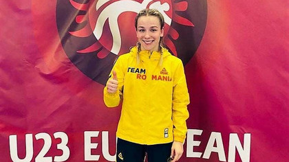Andreea Ana a câştigat medalia de aur la 55 kg, la Campionatul European U23 de lupte