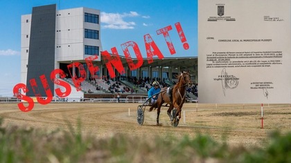 Cursele de trap pe Hipodromul Ploieşti au fost suspendate după ce calendarul curselor aprobat în Consiliul Local a fost contestat