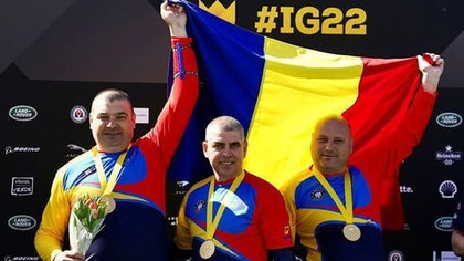 O medalie de aur şi una de argint pentru delegaţia României la Jocurile Invictus de la Haga