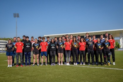 Sportivi ucraineni se află în pregătire la Izvorani. Printre ei se numără şi echipa campioană a Ucrainei la triatlon. Anunţul COSR