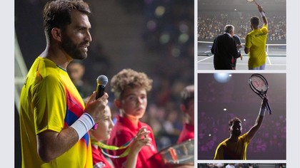 Spectacol total la meciul de retragere al lui Horia Tecău: Pe teren au intrat şi Mouratglou, dar şi Emil Boc, Stere Halep şi tatăl lui Tecău
