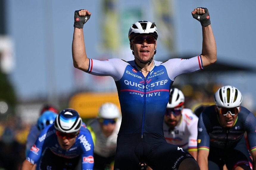 Fabio Jakobsen a câştigat la sprint etapa a doua a Turului Franţei