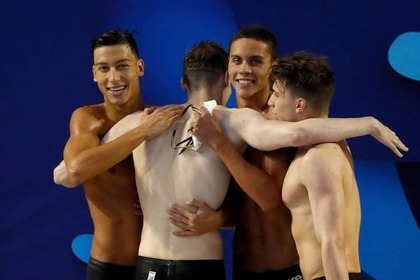 David Popovici, mesaj după aurul la ştafetă la CE de juniori. ”Publicul şi susţinerea tuturor ne-au dat aripi!”